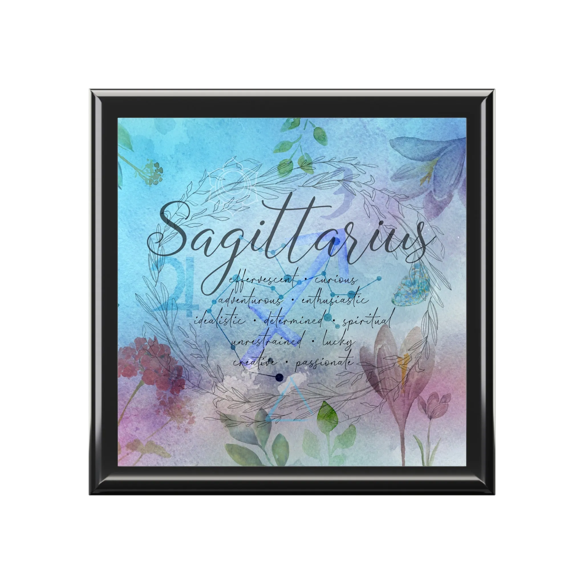 Sagittarius Jewelry Box
