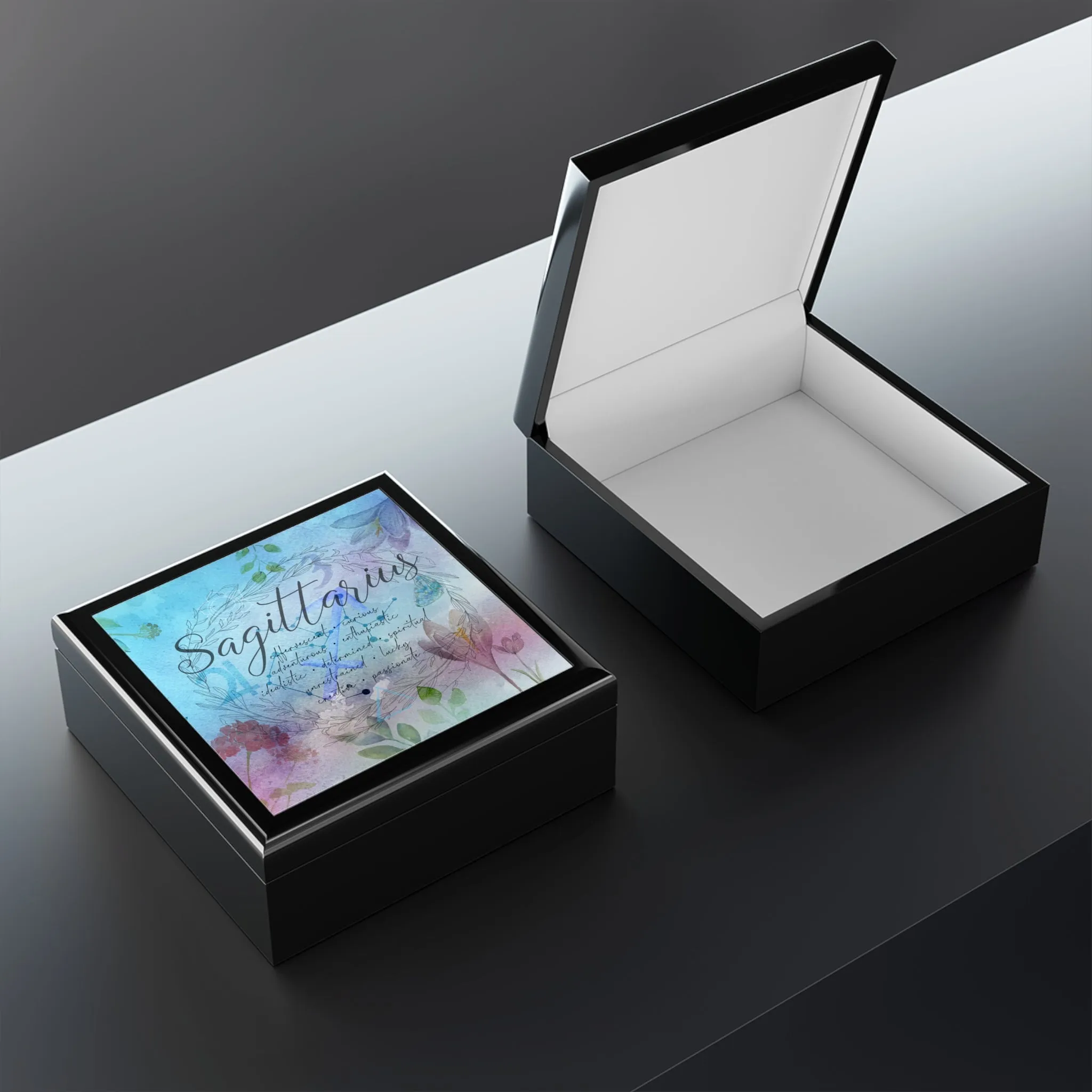 Sagittarius Jewelry Box