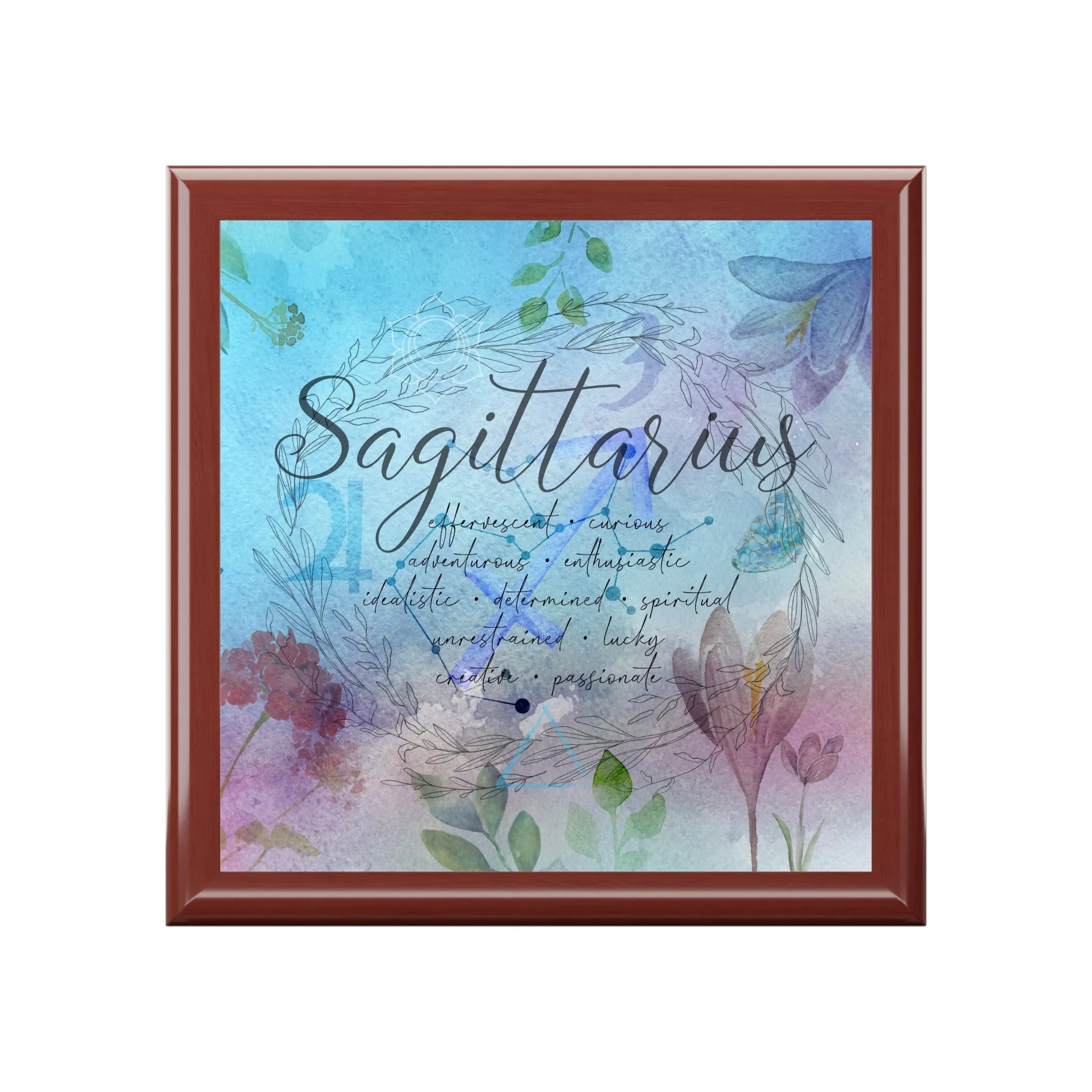 Sagittarius Jewelry Box