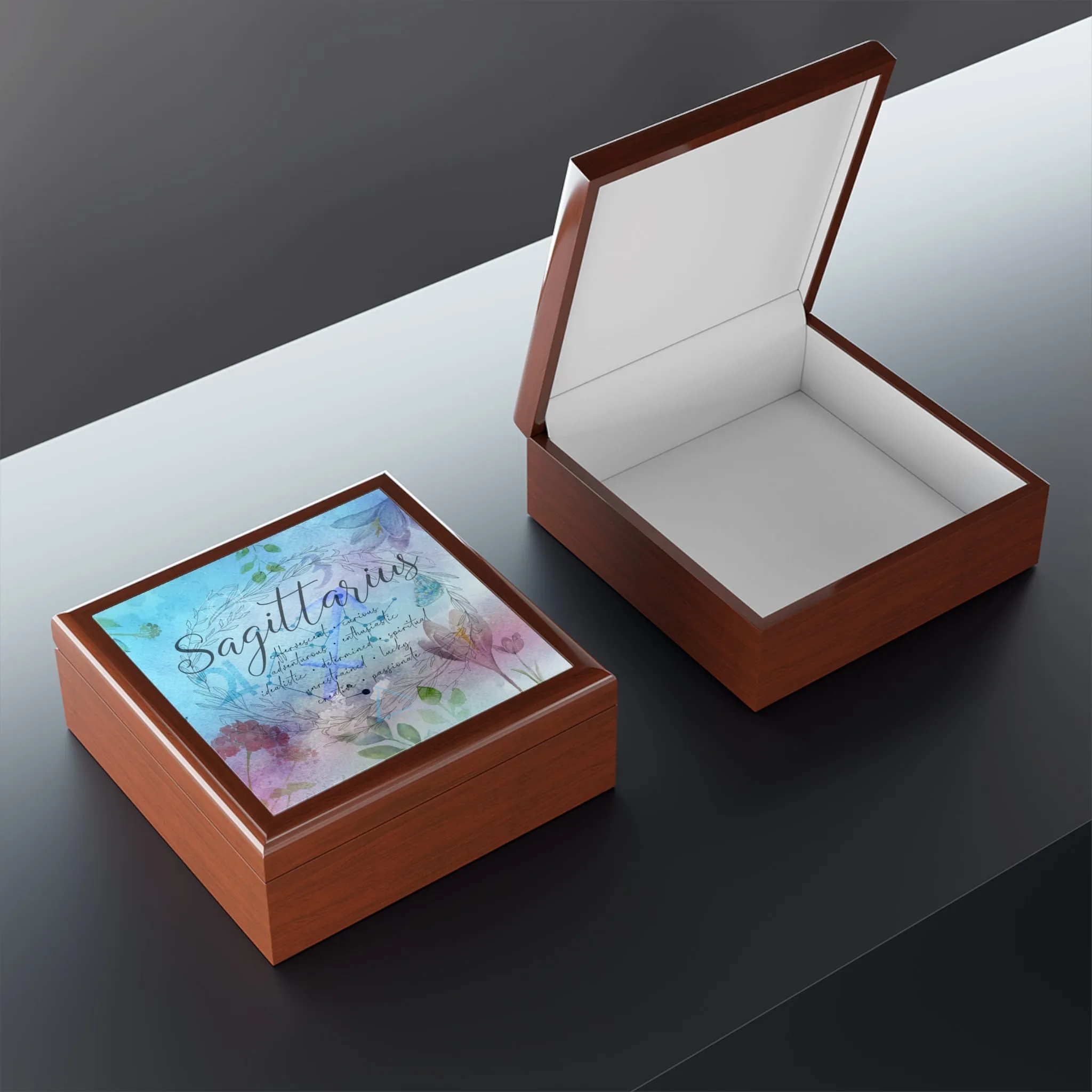 Sagittarius Jewelry Box