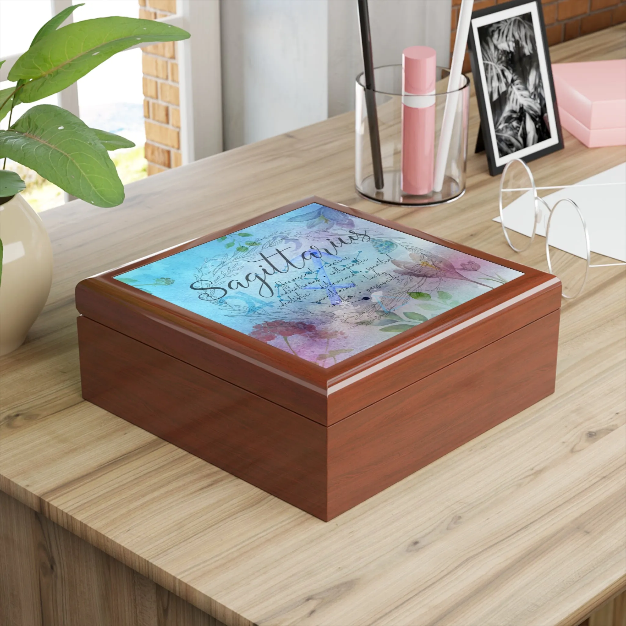 Sagittarius Jewelry Box