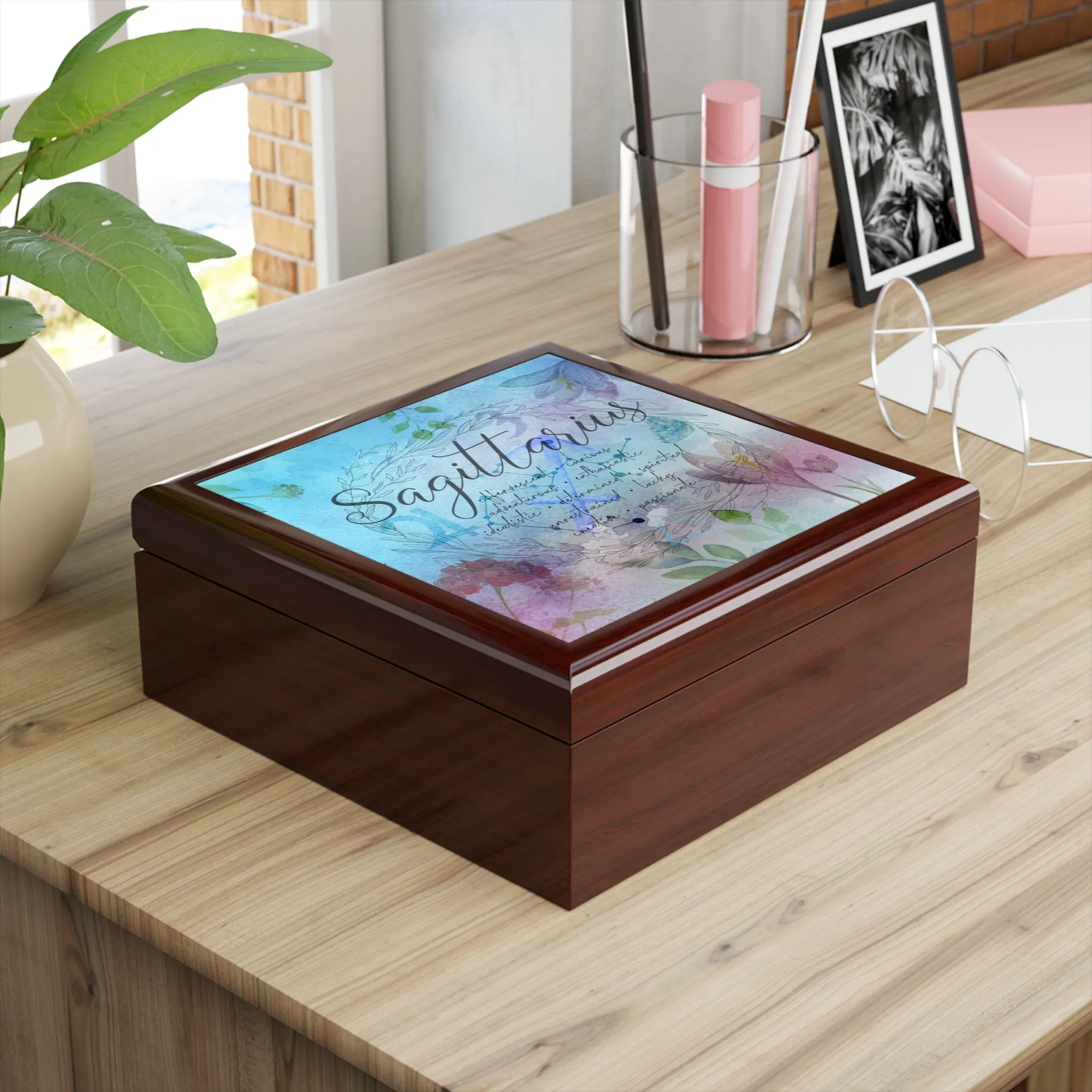 Sagittarius Jewelry Box