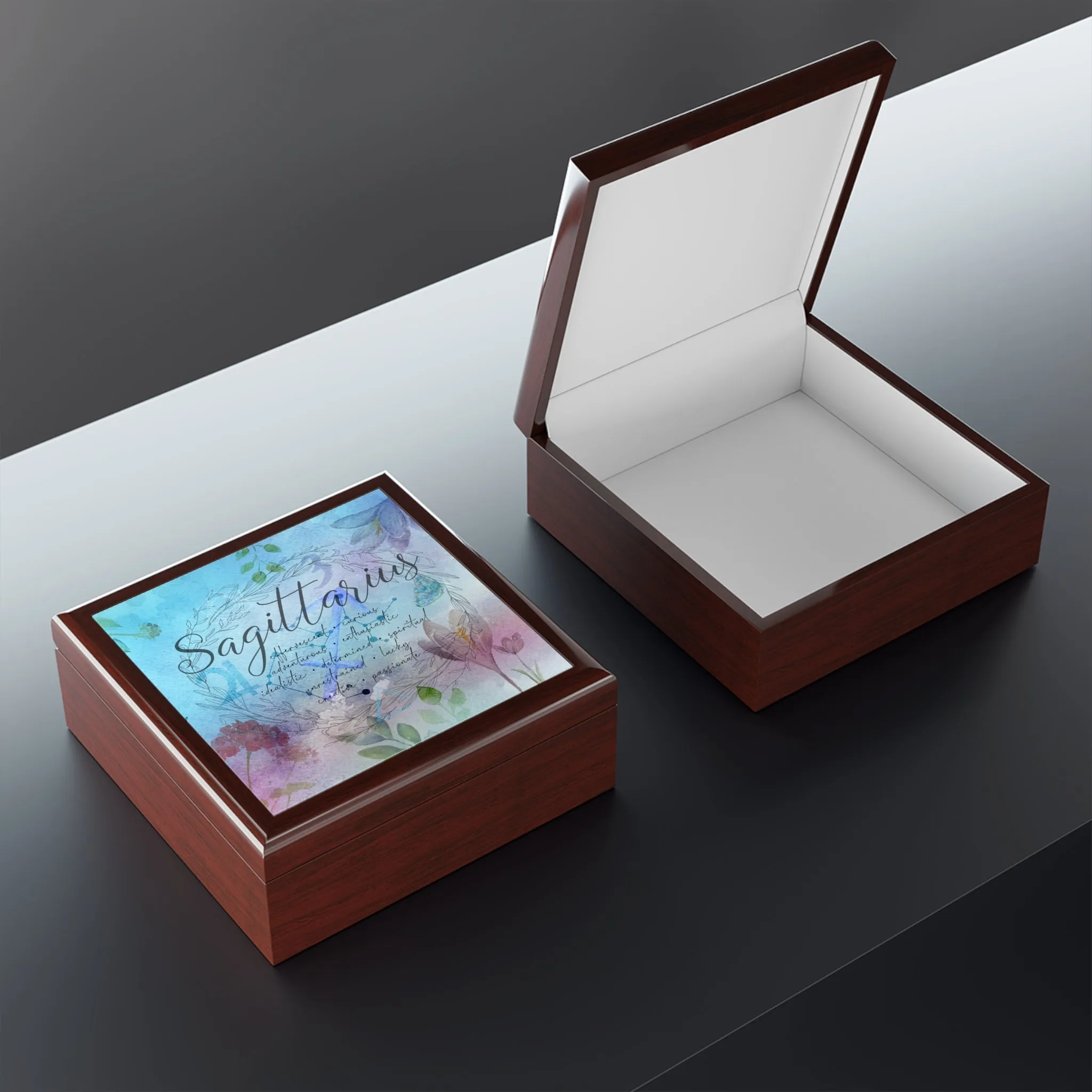 Sagittarius Jewelry Box