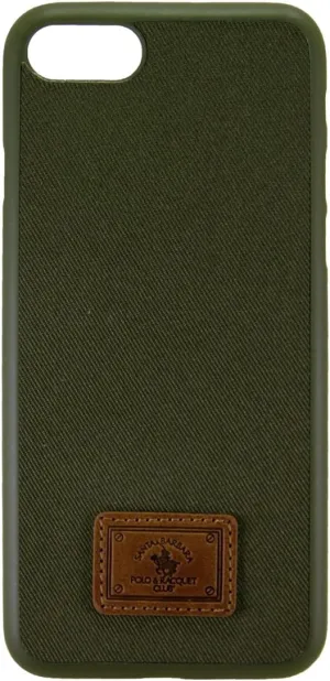 SANTA BARBARA Polo & Racquet Club® Apple Canvas iPhone 7 (4.7 inch) Case Amazon SB-IP7SPCAV-GRN