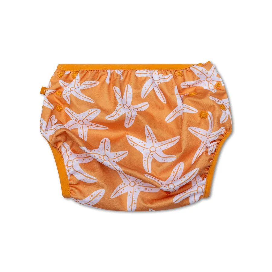 Seastar | Brown Washable Swim Diaper
