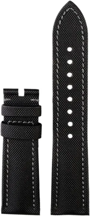 SERDAS 23mm High Density Nylon Watchband Special For Blancpain Fifty Fathoms 5000 5015 Strap Butterfly Buckle Wristband Canvas Leather Bottom Watch Strap