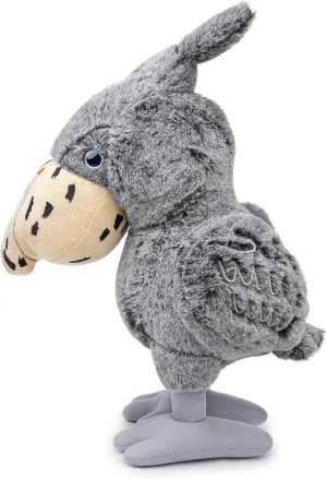 Shoebill Plush Stuffed Animals, Soft Shoebill Whale Head Stork, Birds Collection, Shoebill Plushie Present for Boys and Girls,Home Decor