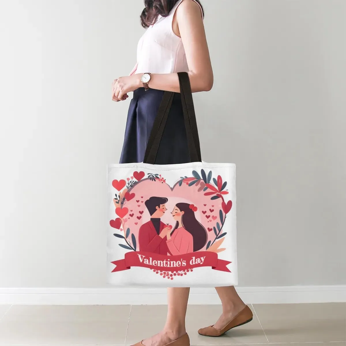Shooting Stars At Night Canvas Tote Bag for Women Men Stylish Tote Handbag Shoulder Bag Reusable Grocery Bag