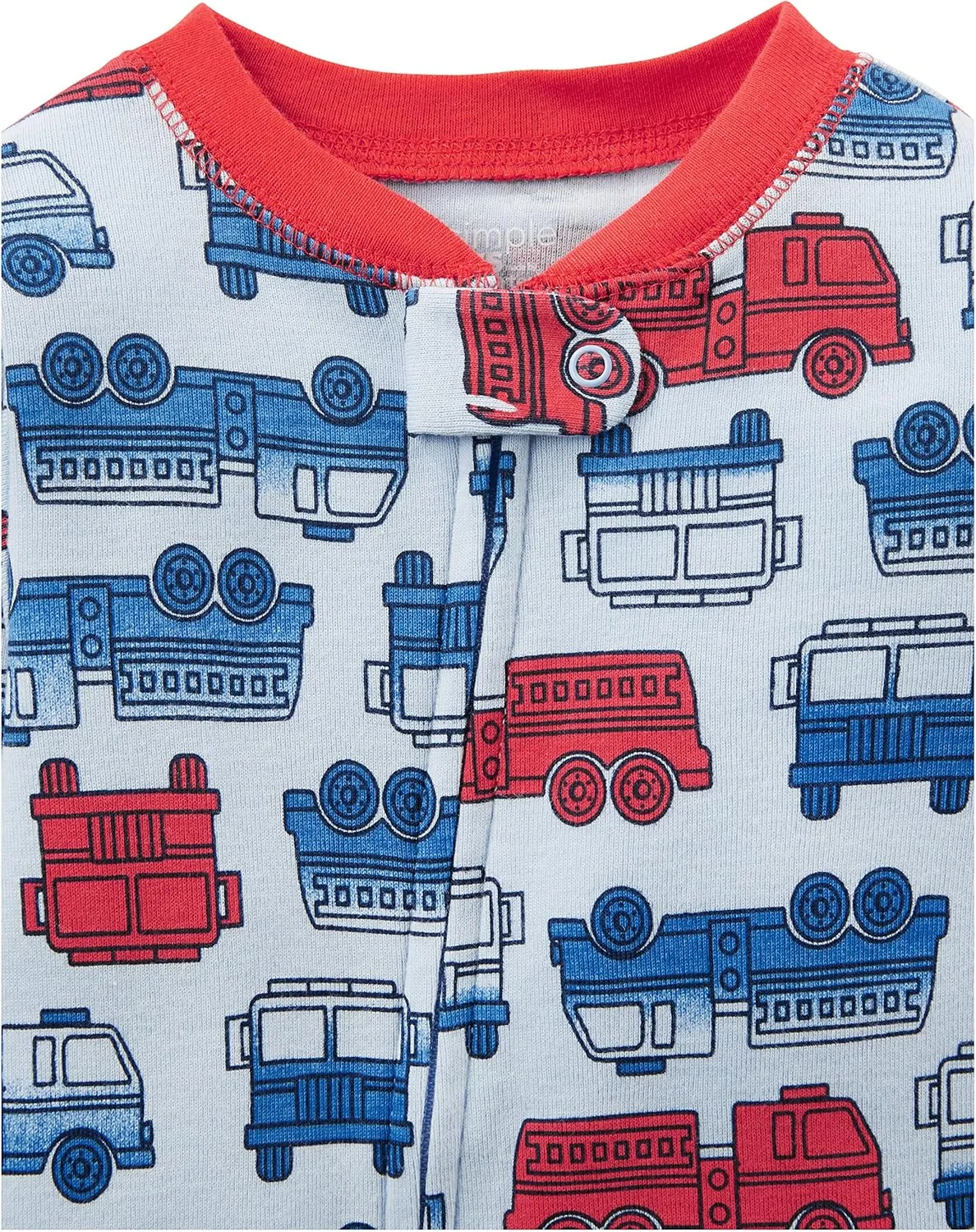 Simple Joys by Carter's baby-boys 3-pack Snug Fit Footed Cotton Pajamas