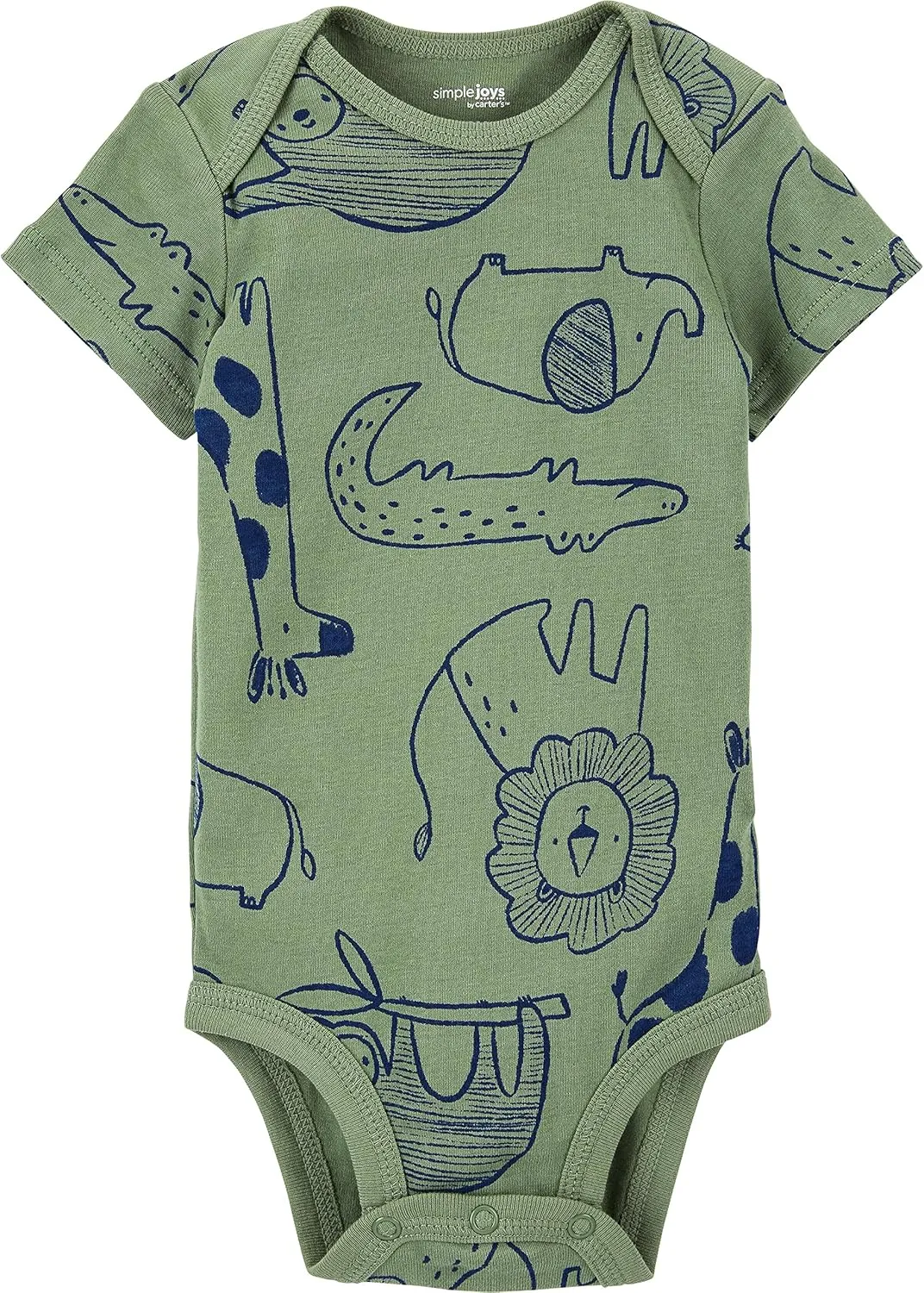 Simple Joys by Carter's baby-boys 6-pack Short-sleeve Bodysuit