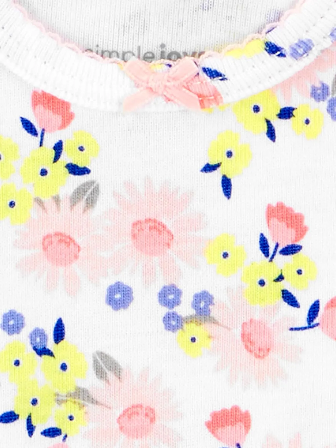 Simple Joys by Carter's Baby Girls' 6-Pack Short-Sleeve Bodysuit