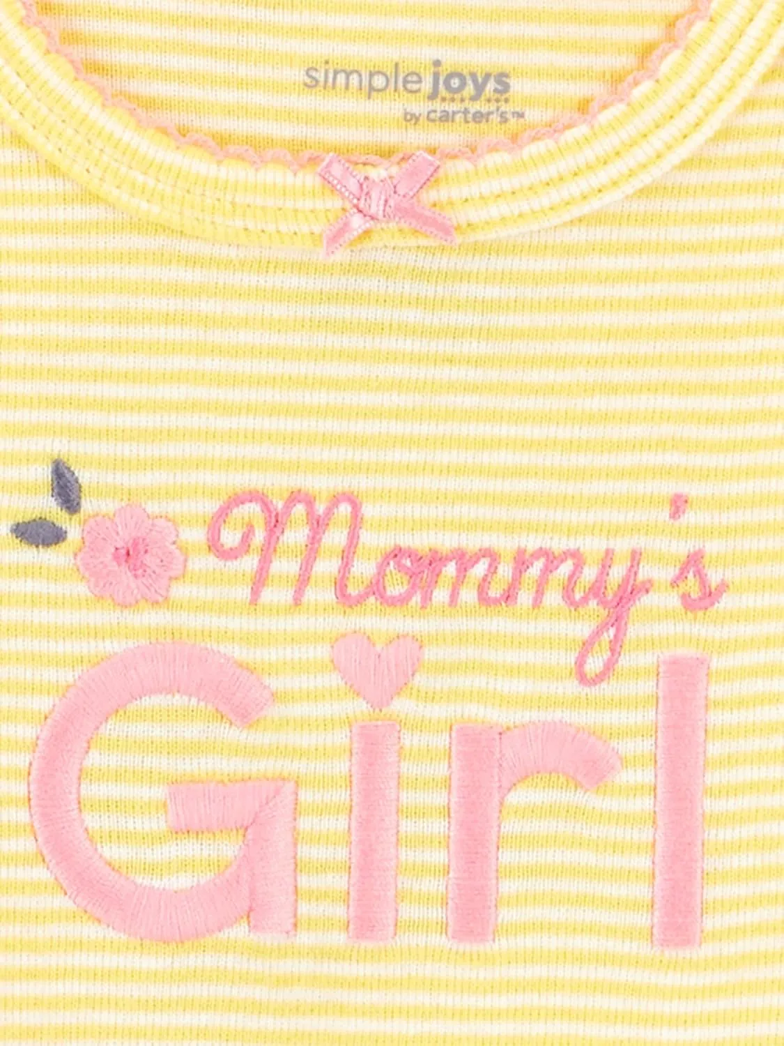 Simple Joys by Carter's Baby Girls' 6-Pack Short-Sleeve Bodysuit