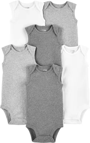 Simple Joys by Carter's Unisex Babies' Short-Sleeve Bodysuit