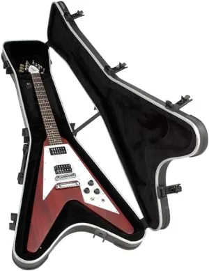 SKB Flying V Type Hardshell - TSA Latch, Over-Molded Handle