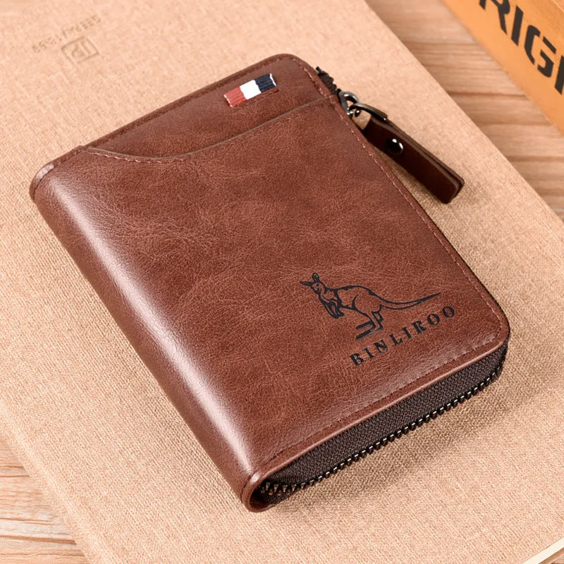 Slouchy Attractive Popular Trendy Kangaroo Swiping Coin Purses