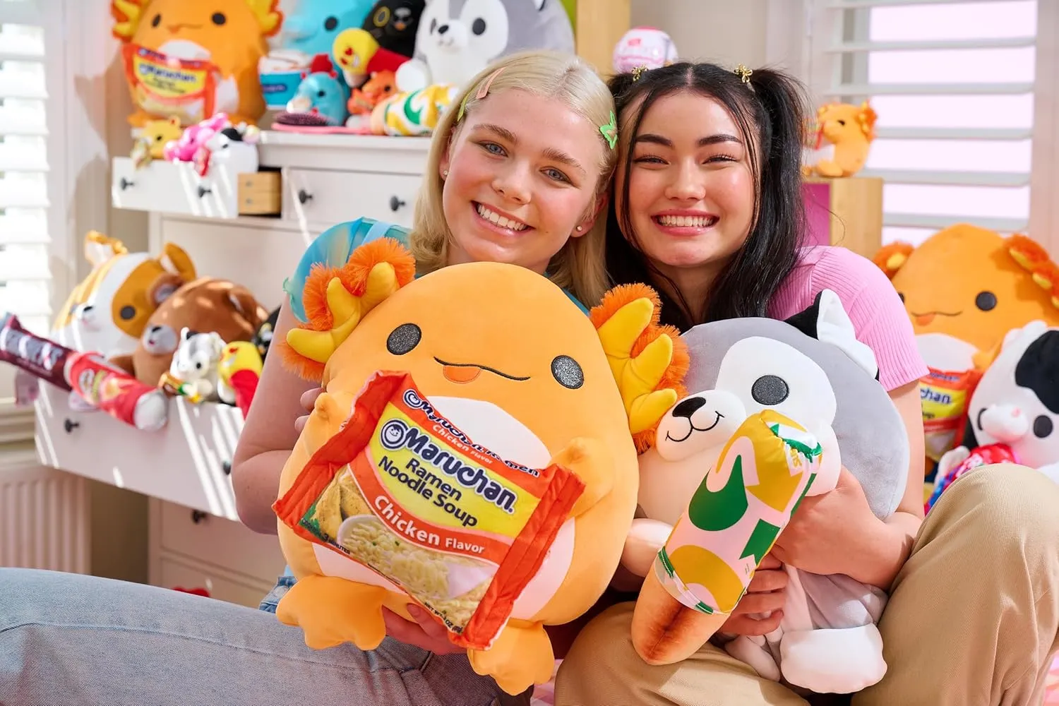 Snackles (MikeandIke) Sloth Super Sized 14 inch Collectible Plush by ZURU, Ultra Soft Plush with Real Licensed Brands