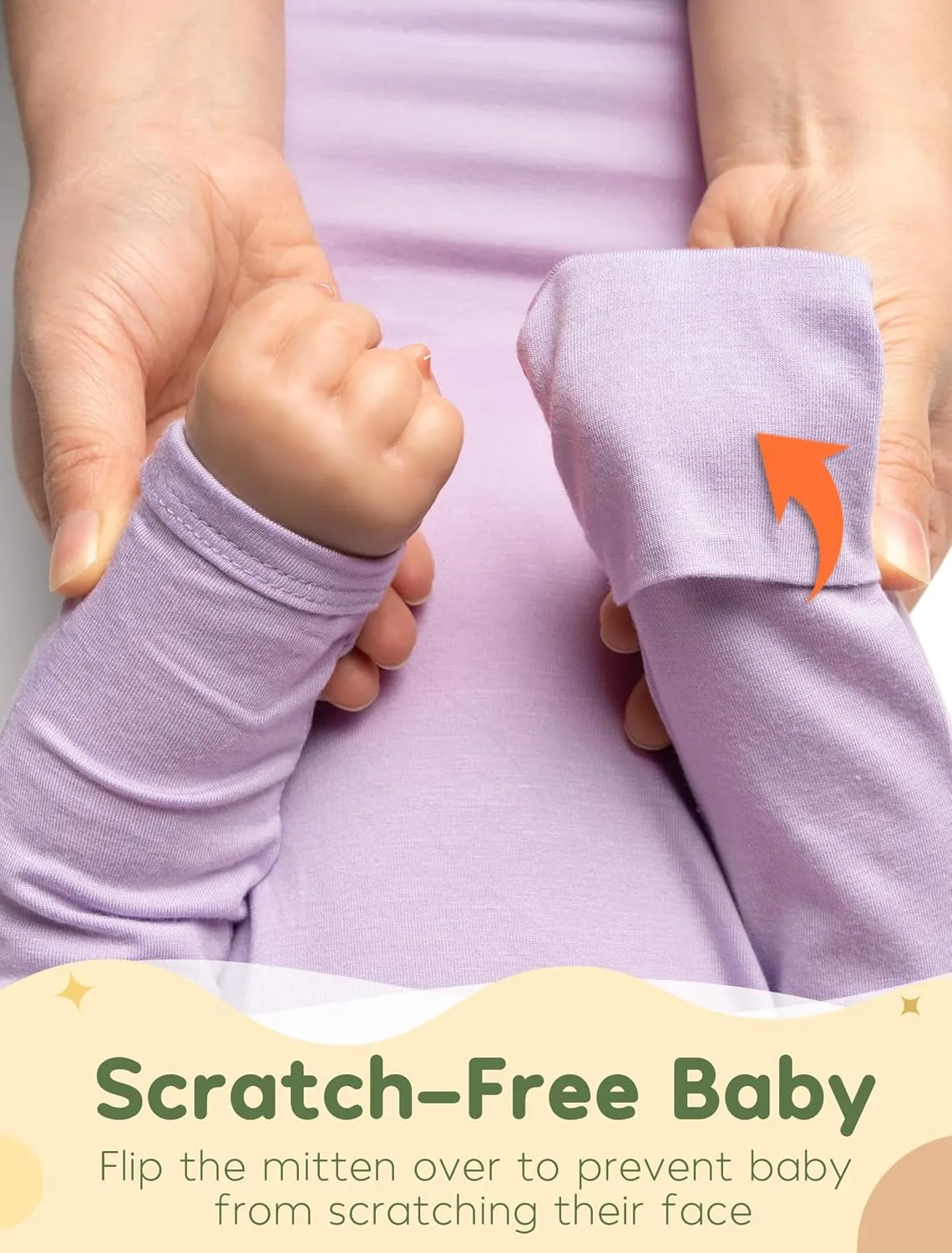 Soft Knotted Gown 0-3 Months, Modal Baby Gowns With Hello World Sign Newborn Announcement Outfit