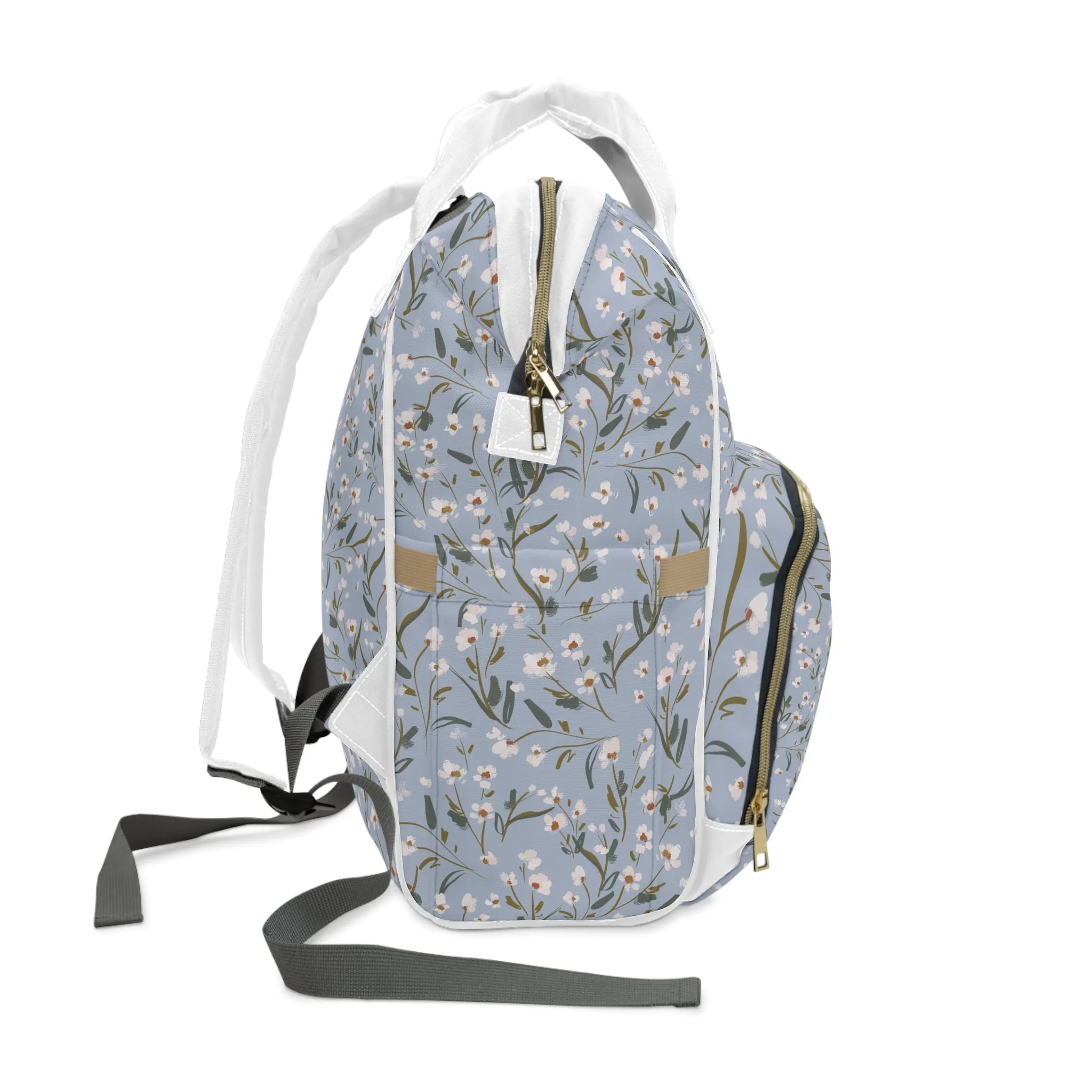 Southern Bloom Personalized Nylon Waterproof Diaper Bag