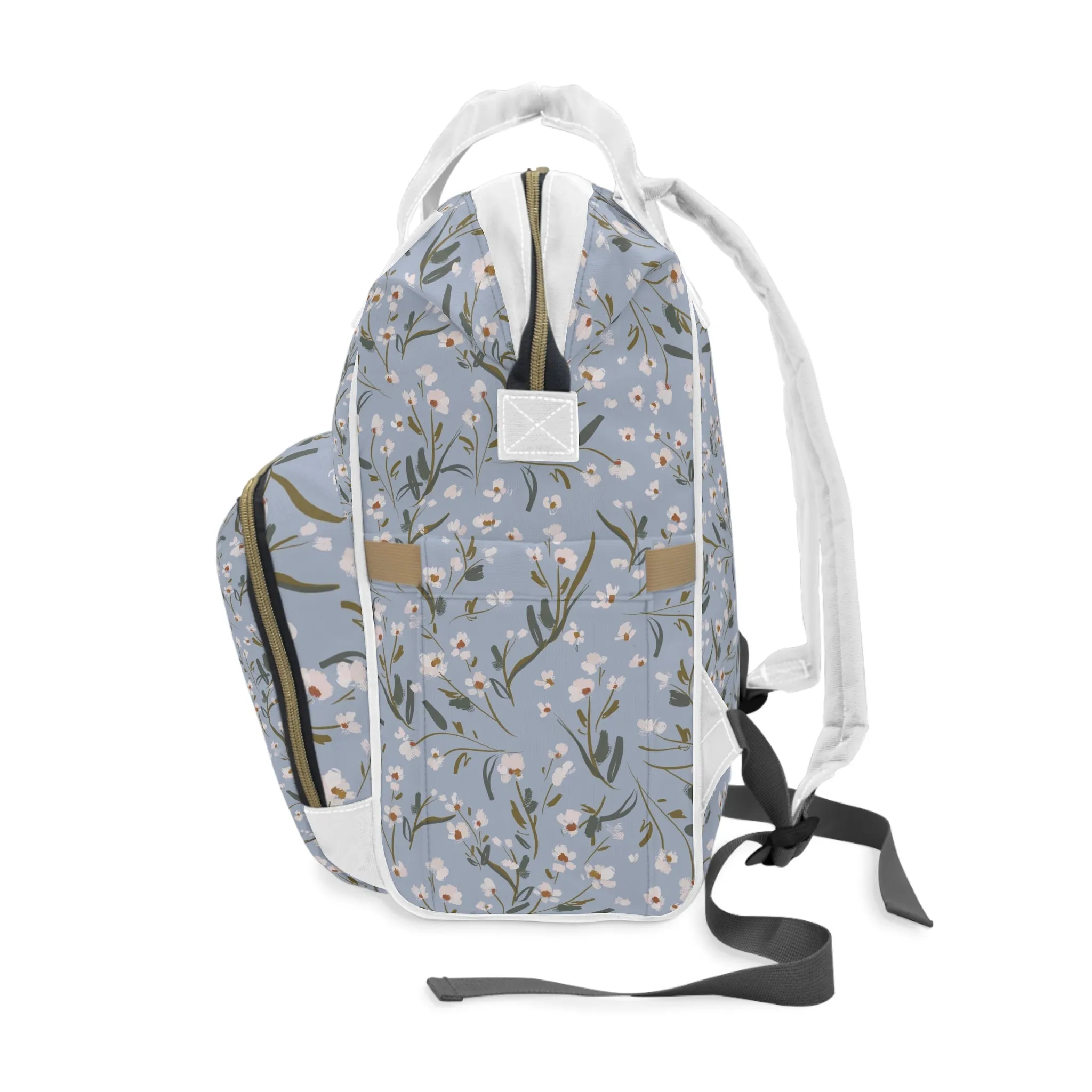 Southern Bloom Personalized Nylon Waterproof Diaper Bag