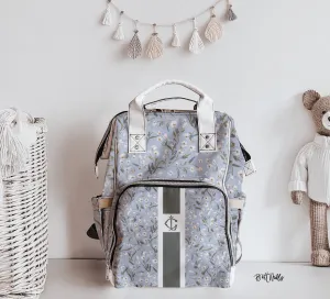 Southern Bloom Personalized Nylon Waterproof Diaper Bag