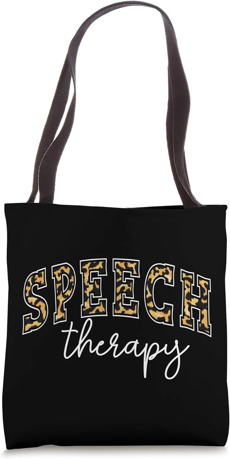 Speech Therapy Speech Therapist Language Pathologist Tote Bag