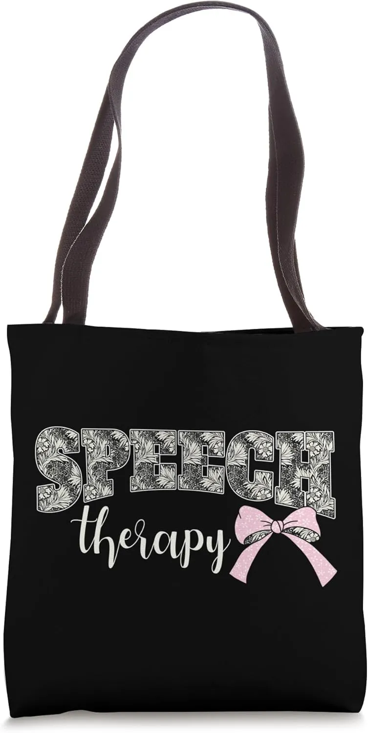 Speech Therapy Speech Therapist Language Pathologist Tote Bag