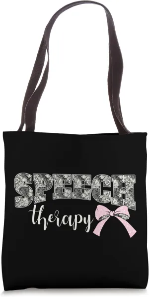 Speech Therapy Speech Therapist Language Pathologist Tote Bag