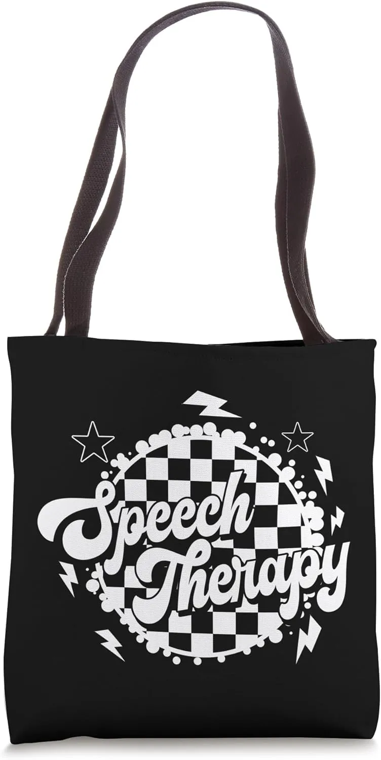 Speech Therapy Speech Therapist Language Pathologist Tote Bag