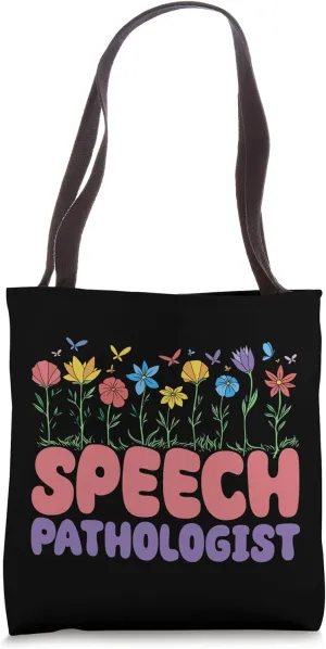 Speech Therapy Speech Therapist Language Pathologist Tote Bag