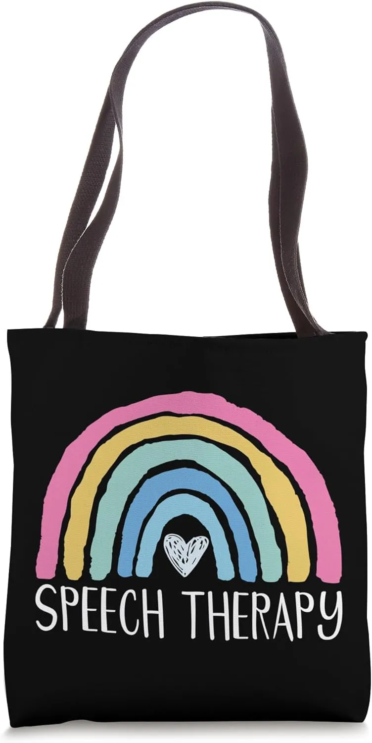 Speech Therapy Speech Therapist Language Pathologist Tote Bag