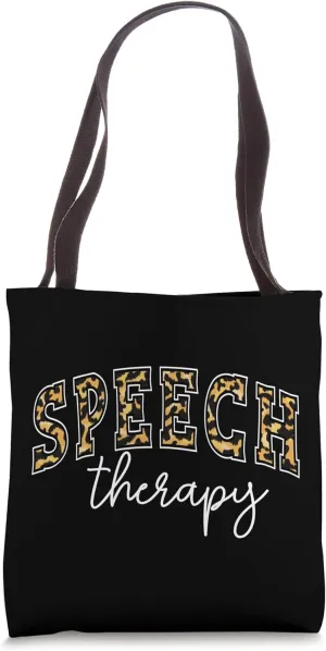 Speech Therapy Speech Therapist Language Pathologist Tote Bag