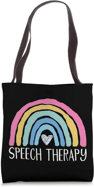 Speech Therapy Speech Therapist Language Pathologist Tote Bag