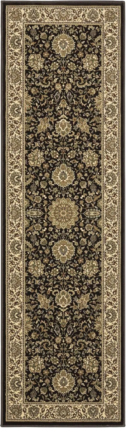 Sphinx Ariana Area Rug 172D2 Brown Persian Flowers 2' 7" x 9' 4" Rectangle
