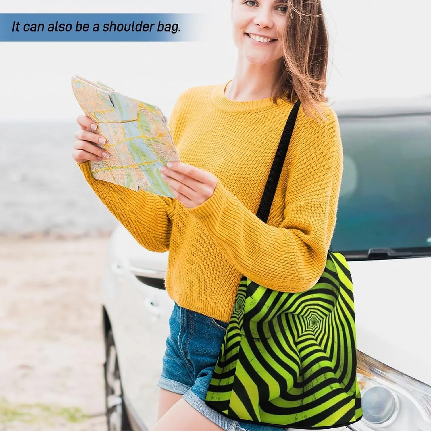 Spin Pattern Backpack Purse for Women Anti Theft Back Pack Fashion Waterproof Shoulder Bag Lightweight Rucksack Ladies Travel Bag