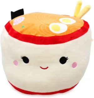 Squishmallows Oficial Kellytoy Food Plush Toys Soft Plush Animal (8 Inch, Raisy Ramen)