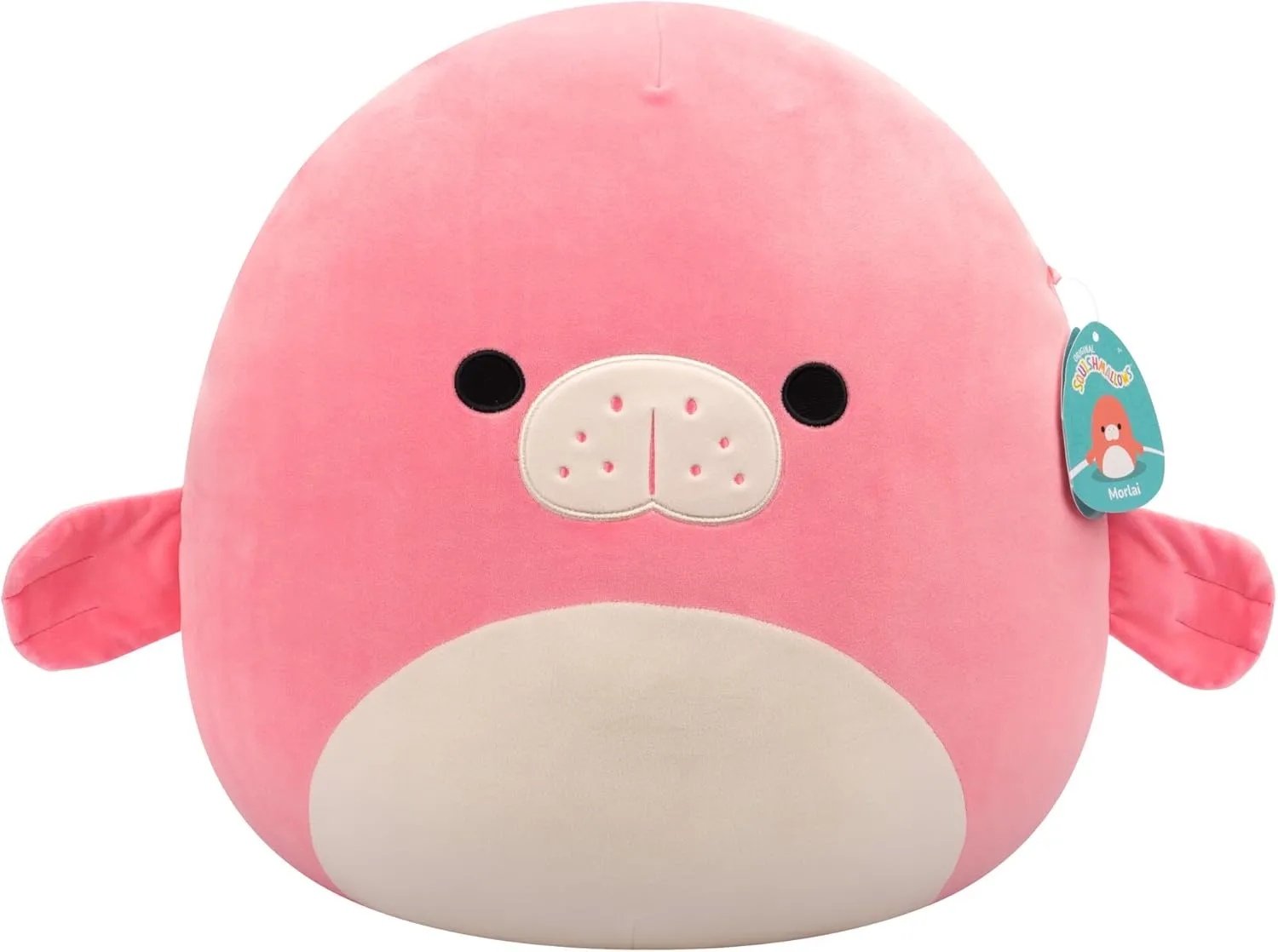 Squishmallows SQCR06634 Morlai The Sea Manatee Official Kelly Toys Plush Super Soft Plush 40 cm