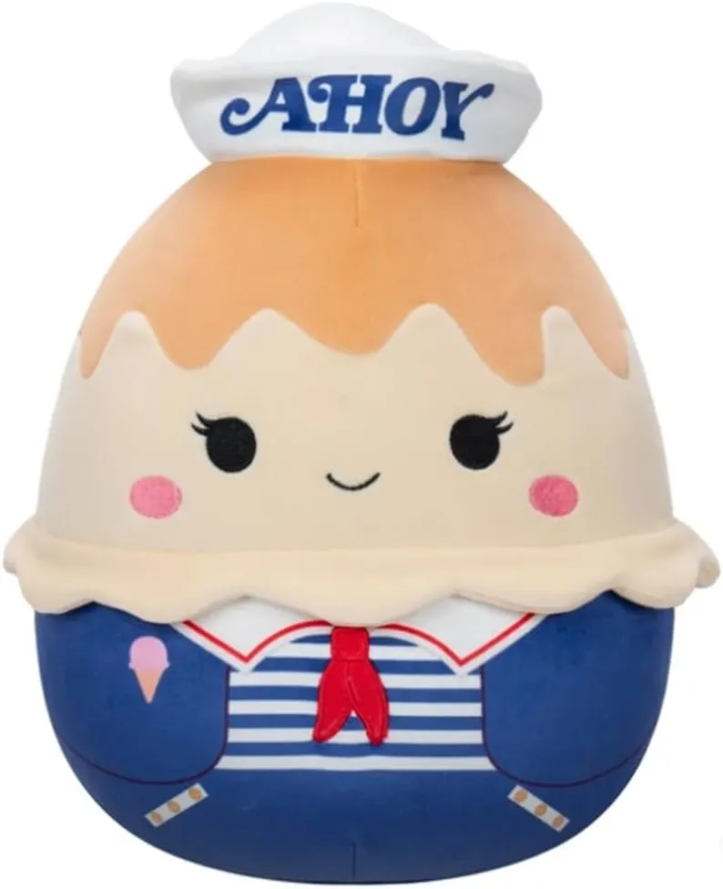 Squishmallows SQSR00048 Stranger Things Ice Cream Ahoy 25 cm Official Jazwares Plush Super Soft Cuddly Toy