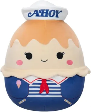 Squishmallows SQSR00048 Stranger Things Ice Cream Ahoy 25 cm Official Jazwares Plush Super Soft Cuddly Toy