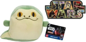 STAR WARS Cuutopia Plush 5-inch Toy, Rounded Soft Pillow Doll Inspired with Bonus Sticker (Jabba The Hut)