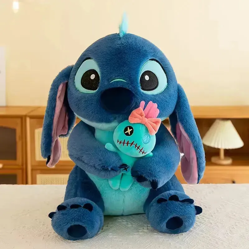 Stitch Holding Bow Doll Plush Toy