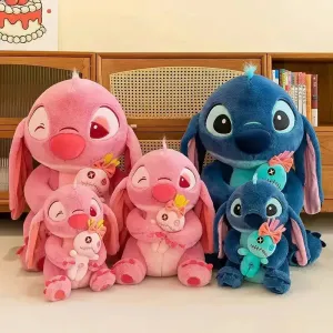 Stitch Holding Bow Doll Plush Toy