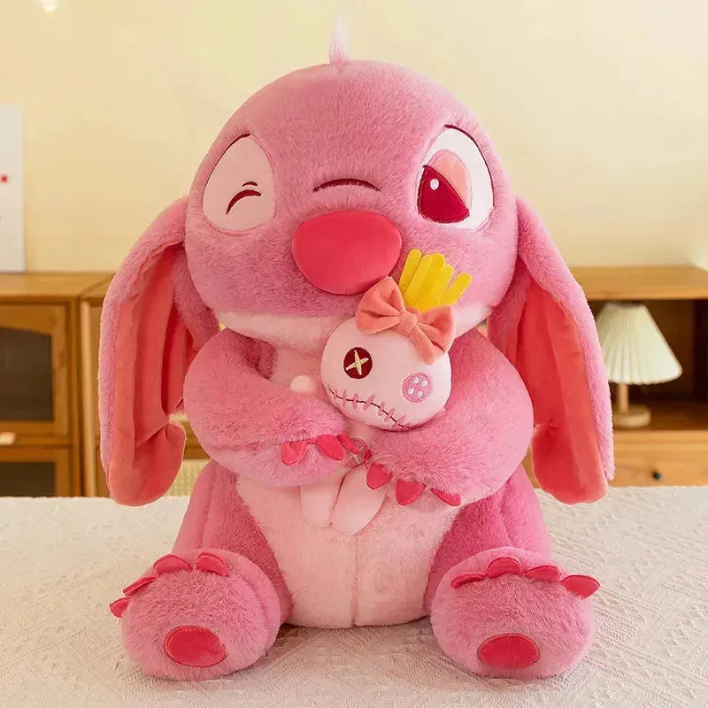 Stitch Holding Bow Doll Plush Toy