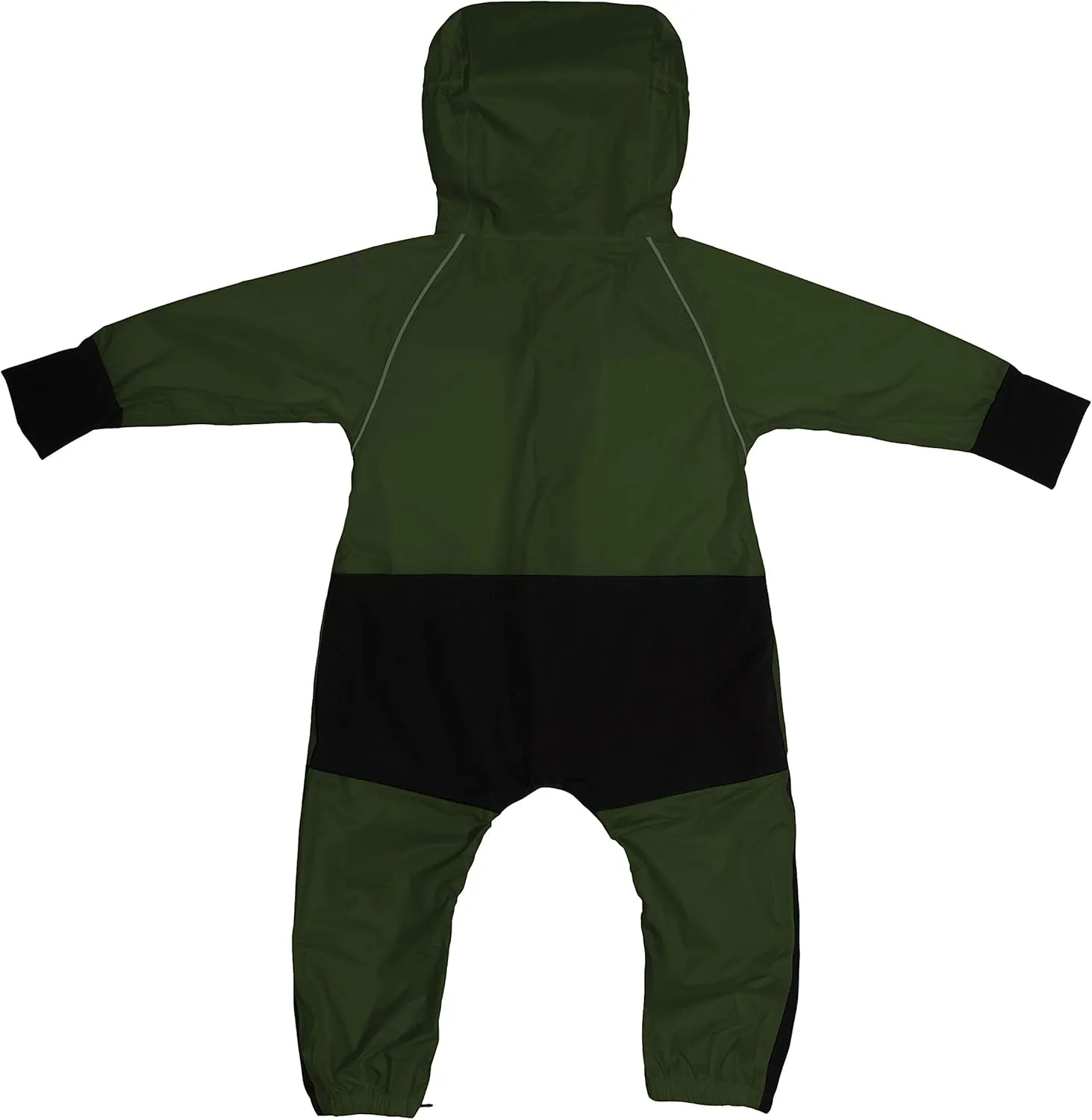 Stonz Kids Rain Suit - Toddler & Kids One Piece Outdoor Coverall with Hood - Waterproof Kids Clothes with Reflective Seams