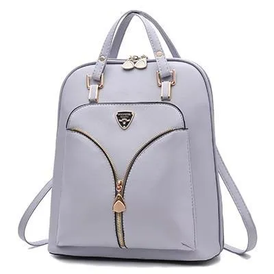 Streamlined Backpack Women's Leather Theft Local delivery Anti
