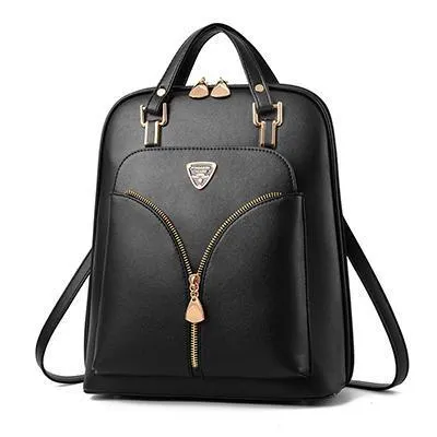 Streamlined Backpack Women's Leather Theft Local delivery Anti