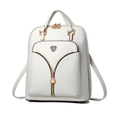 Streamlined Backpack Women's Leather Theft Local delivery Anti