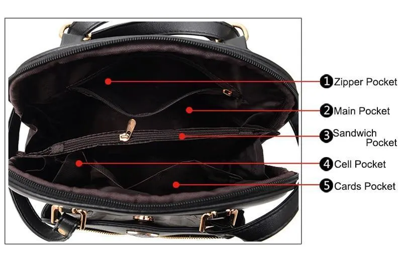 Streamlined Backpack Women's Leather Theft Local delivery Anti