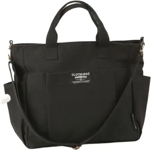 Stylish Canvas Crossbody Bag with Ample Pockets Casual Shoulder Bags Handbag for Shopping and Commuting Essential