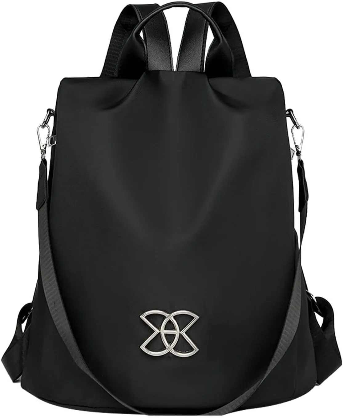 Subscrsidewa Anti-Theft Large Capacity Backpack, Anti Theft Backpack Subscrsidewa, Leisure Shoulder Bag (Black)