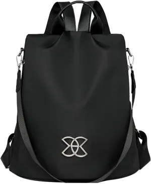 Subscrsidewa Anti-Theft Large Capacity Backpack, Anti Theft Backpack Subscrsidewa, Leisure Shoulder Bag (Black)
